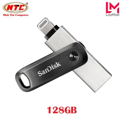 USB OTG SanDisk iXpand 3.0 Flash Drive Go 128GB (Bạc) - Nhat Tin Authorised Store