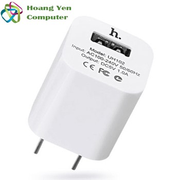 [HCM]Cốc Sạc 1A Hoco UH102 Cho IPhone 4 5 6 7 - BH 1 Năm Chính Hãng - Hoàng Yến Computer
