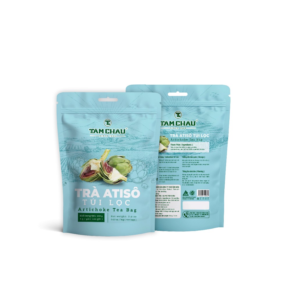 [HCM]Trà Atiso túi lọc Tâm Châu 200g