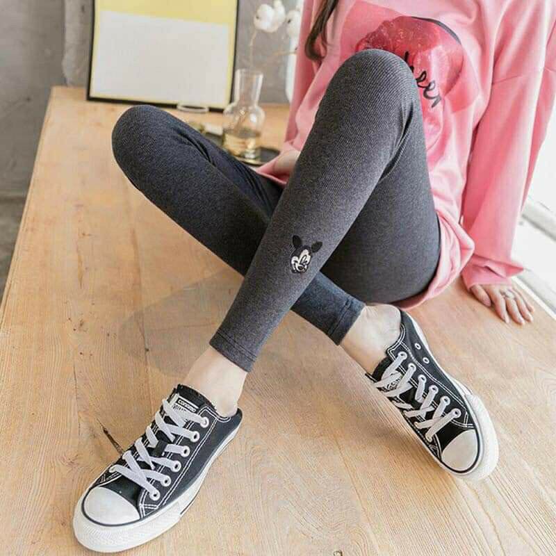 [FreeshipMAX] QUẦN LEGGING LEN TĂM MICKY (SIÊU CO DÃN)