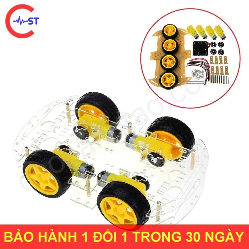 Khung xe robot 4 bánh