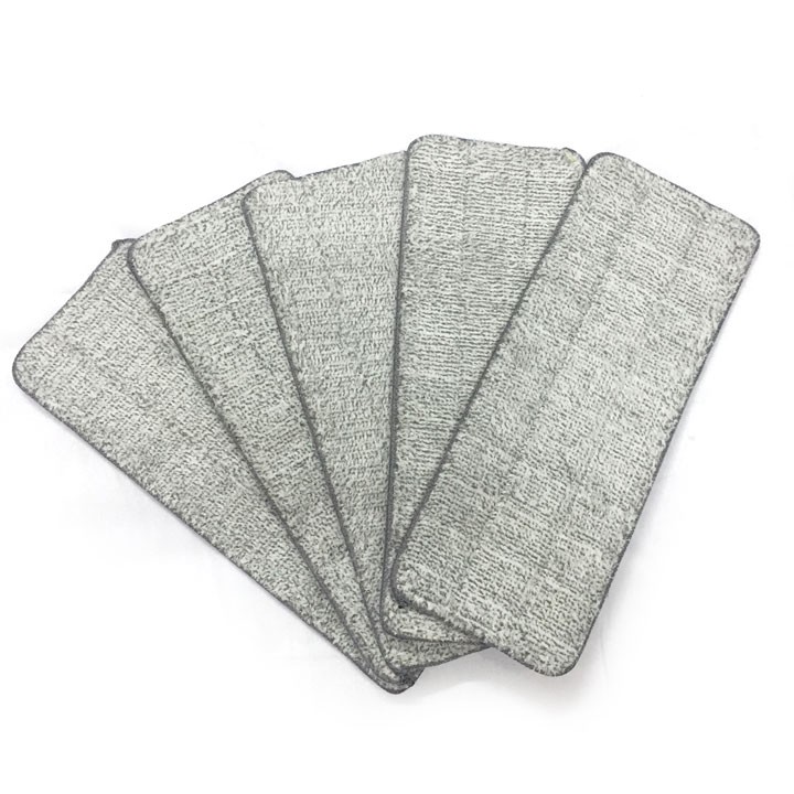 Combo 2 Miếng lau nhà, bông lau nhà của cây lau nhà tự vắt SIZE 12X32 cm