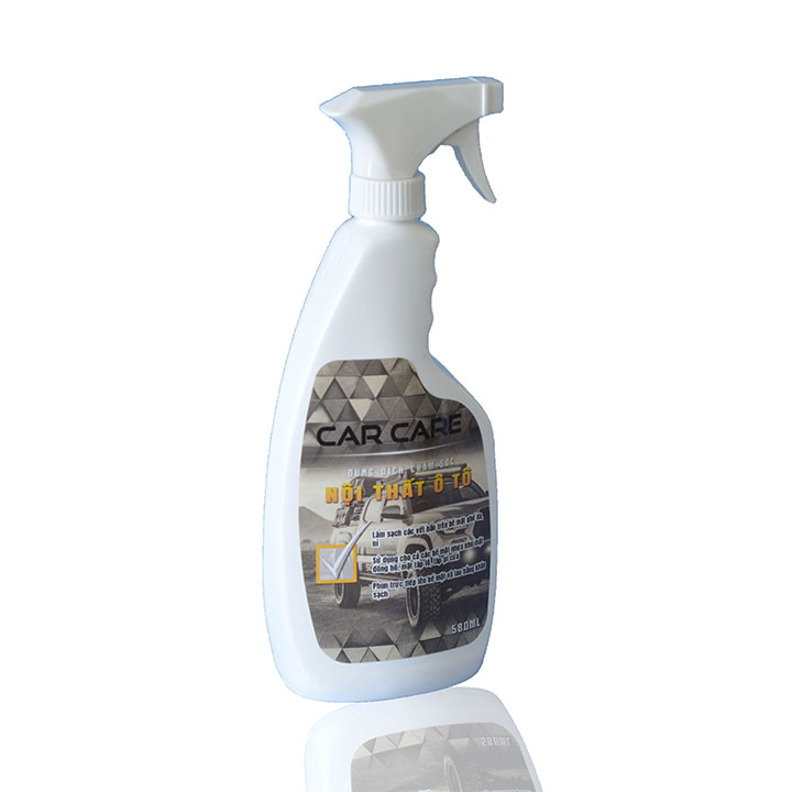 Bình dung dịch vệ sinh nội thất ô tô [580ml]