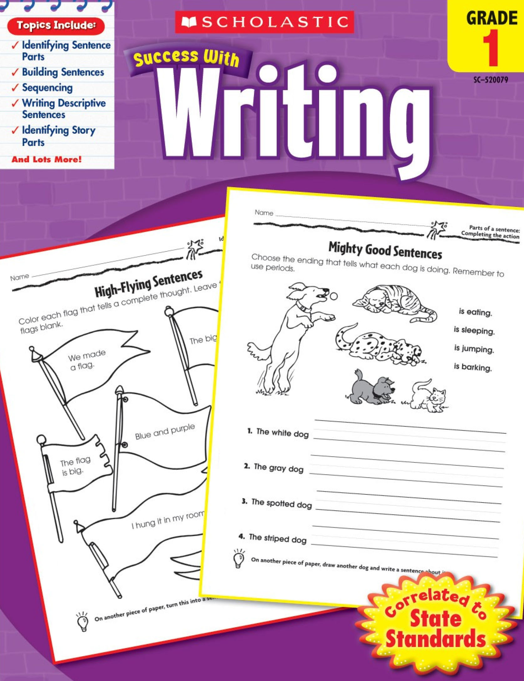 SCHOLASTIC SUCCESS WITH WRITING 1-5 (Sách đen trắng)