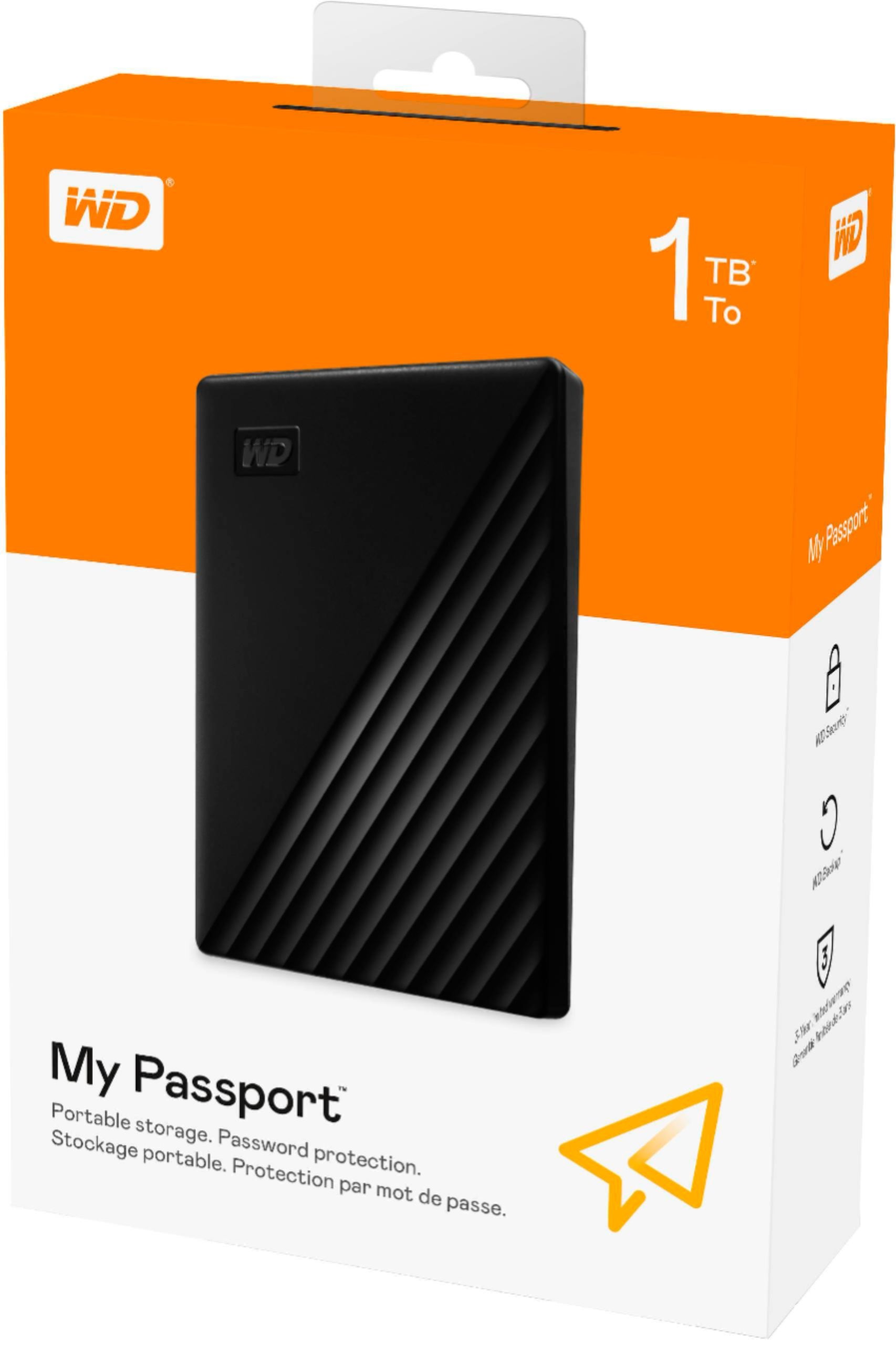 Ổ Cứng Di Động WD My Passport HDD 1TB