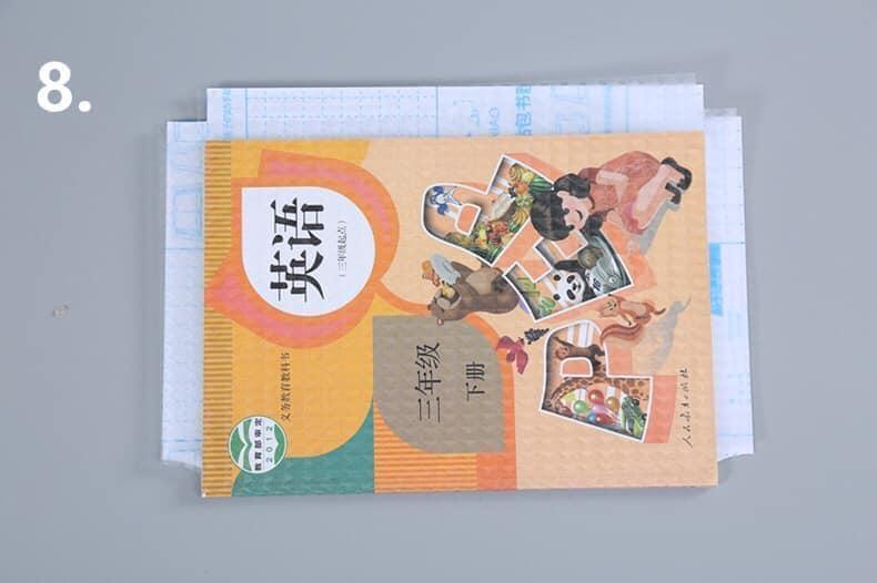 combo 10 tờ bọc vở decal size 43*30cm
