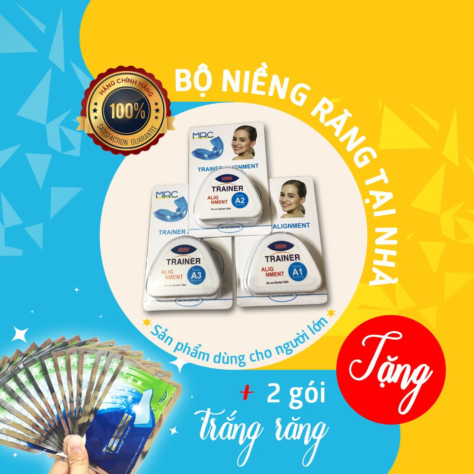 Dụng cụ niềng răng tại nhà - hàm