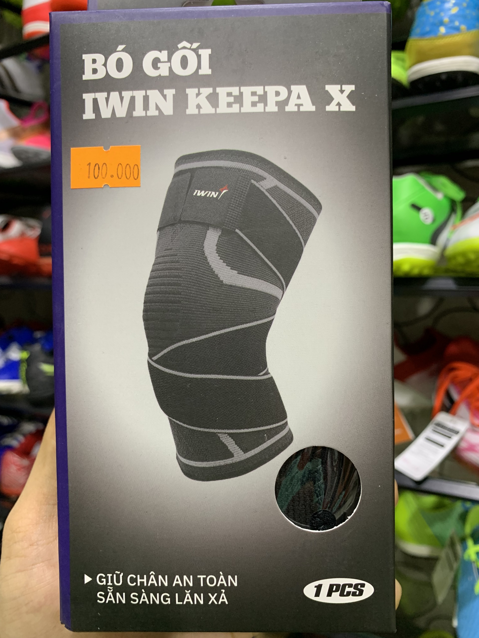 Bó Gối Dán Thể Thao Iwin Keepa X