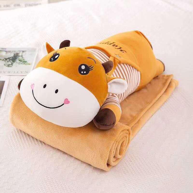 Bộ chăn gối văn phòng bò sữa Fhome