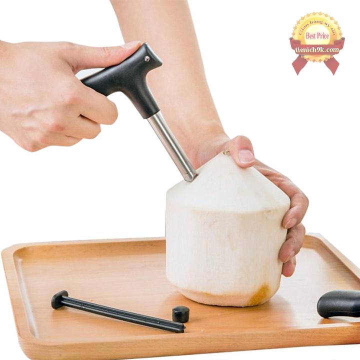 Dụng cụ đục lỗ quả dừa cao cấp