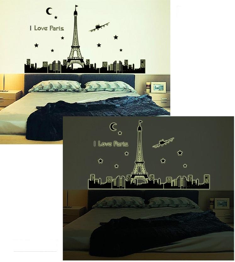 Decal dán tường Paris- P23-vivadecal