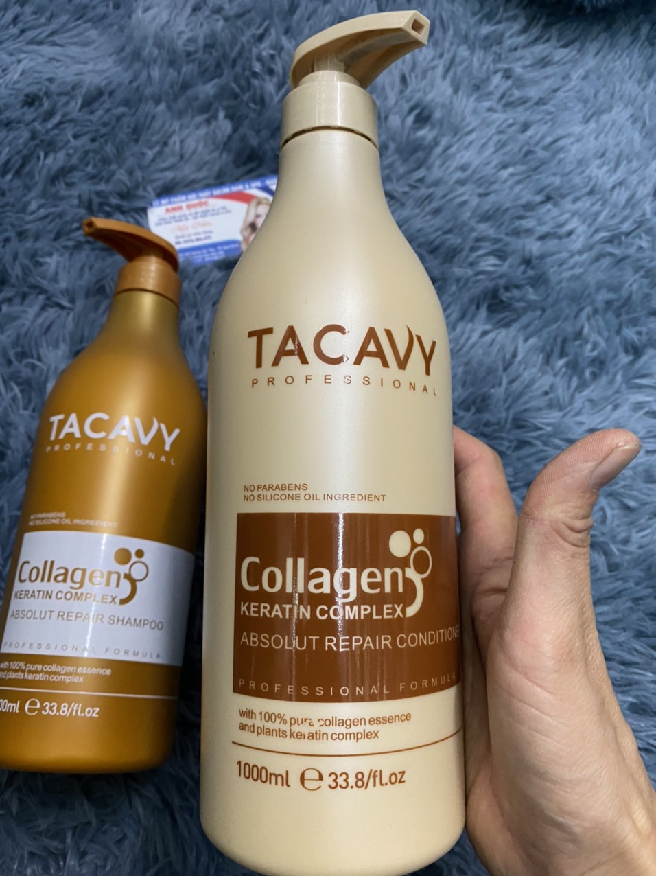 Dầu xả collagen tacavy