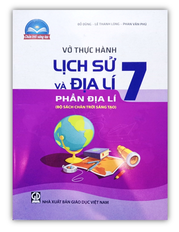 Sách - vở thực hành lịch sử và địa lí 7 - phần địa lí