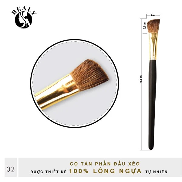 CỌ MẮT ĐẦU XÉO LÔNG NGỰA CÁN ĐEN #6