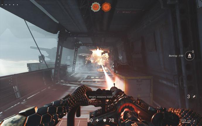 Đĩa trò chơi điện tử PS4 Wolfenstein II