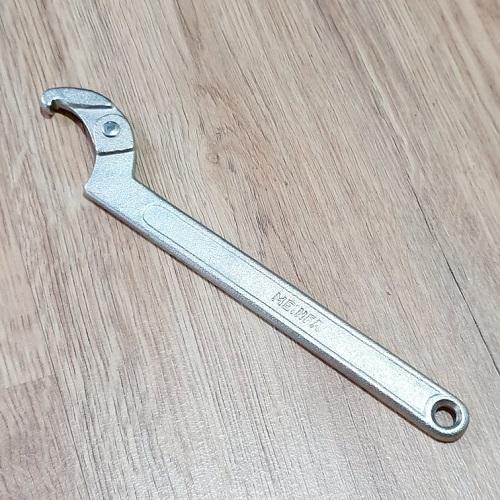 Cờ Lê Móc Cổ Xe Máy Cổ Động Thép Mờ 23cm