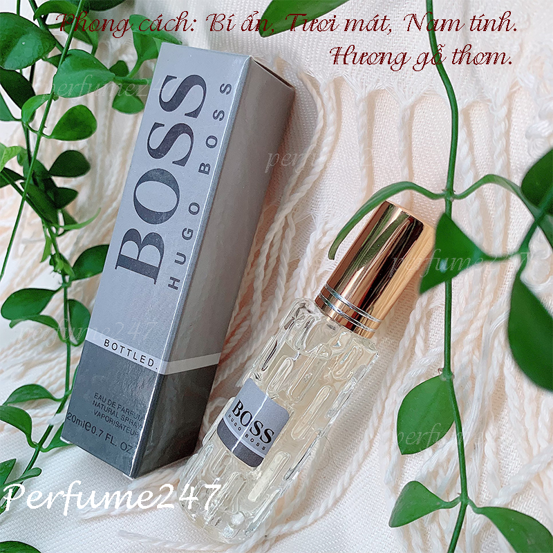 [HCM]COMBO 2 CHAI NƯỚC HOA NAM HUG0BOS MINI 20ML