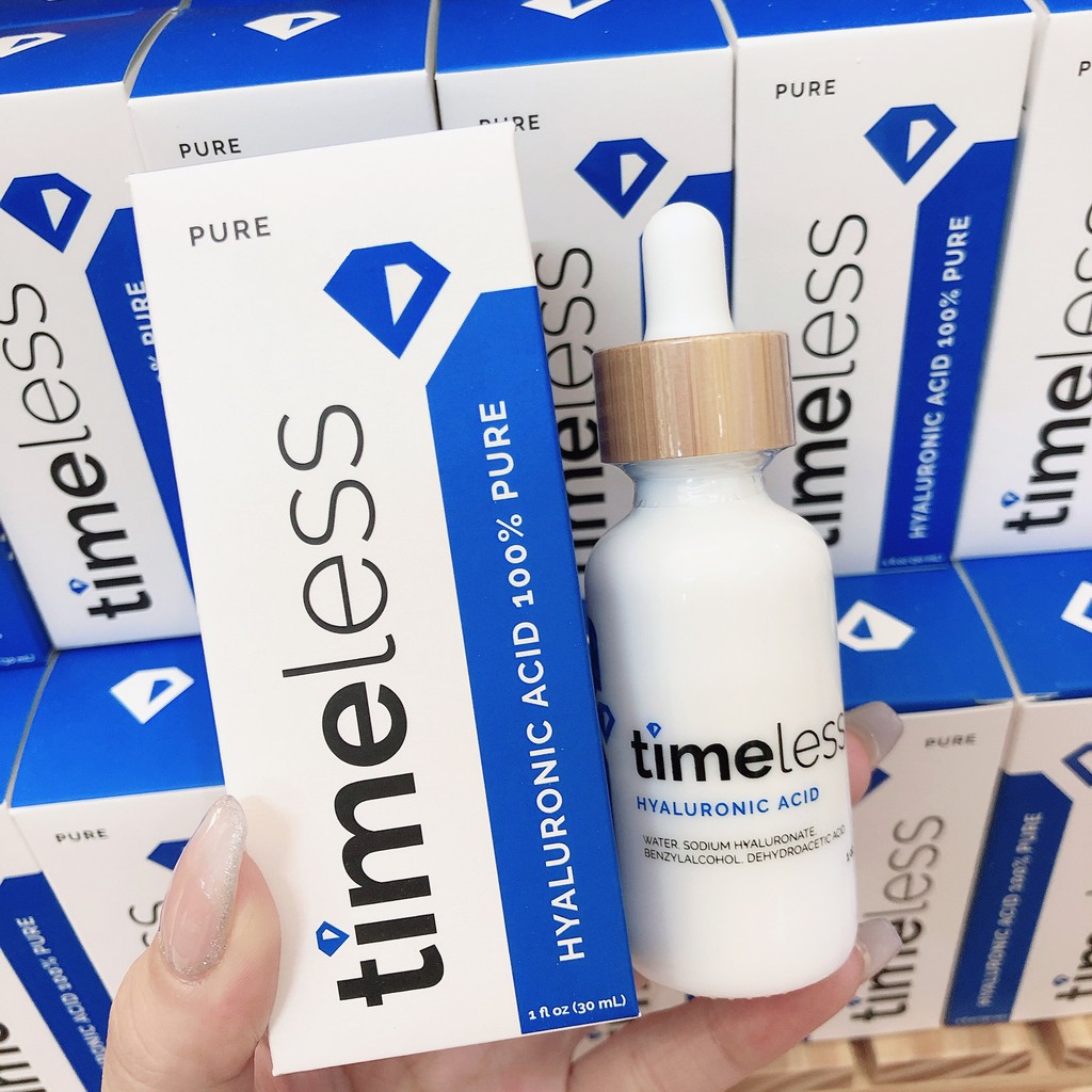 Tinh chất Timeless Hyaluronic Acid - Cấp nước Timeless 30ml