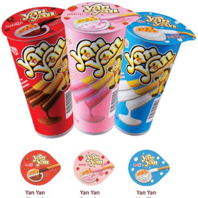Bánh quy YanYan chấm sữa combo 3hộp