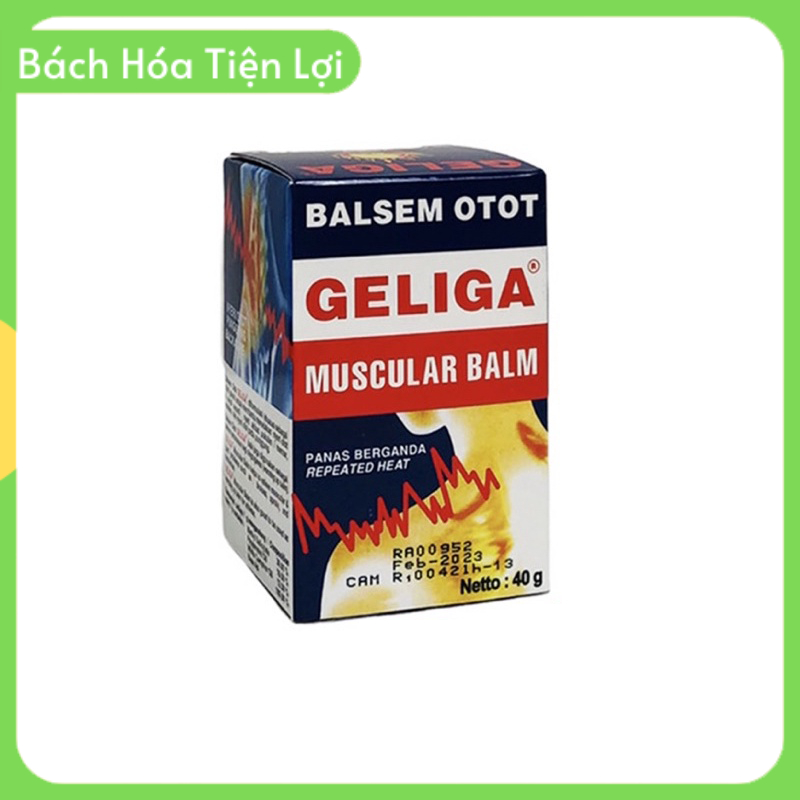 Dầu cù là lửa Geliga Muscular Balm Thái Lan - 40g