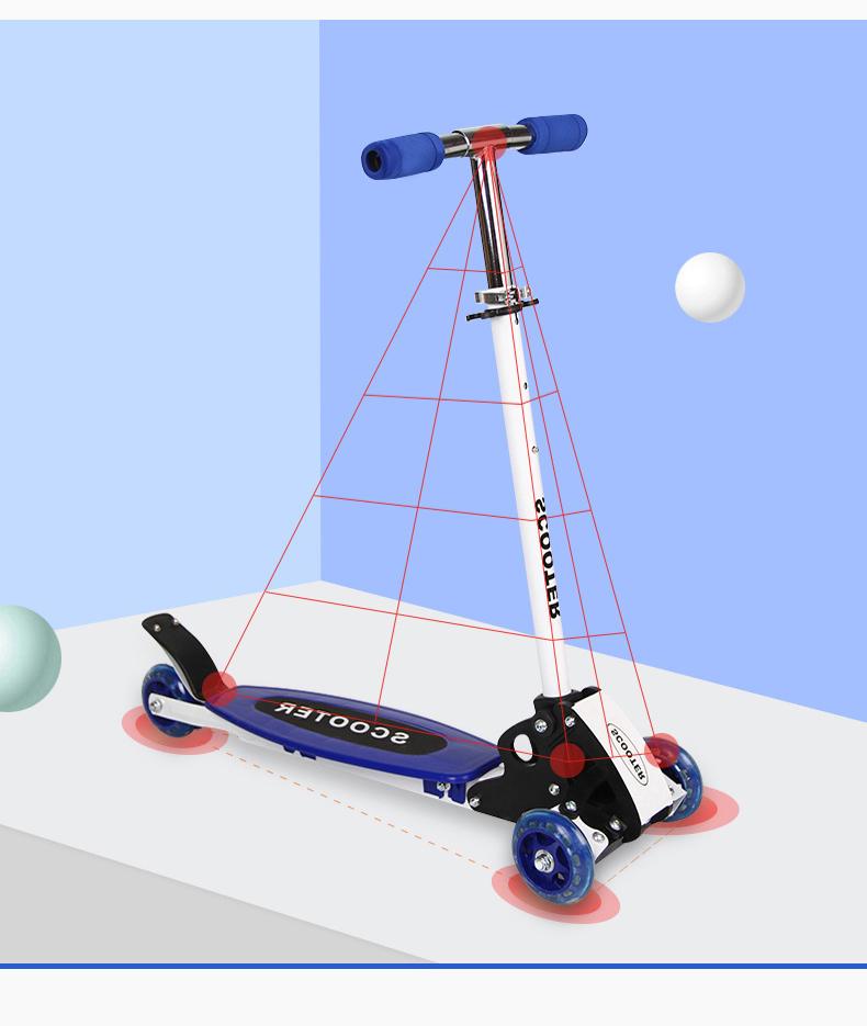 Xe scooter trẻ em, 3 bánh cân bằng
