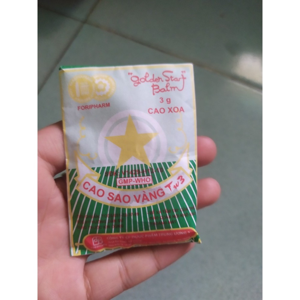 Combo 10 lọ Cao Sao Vàng Tw3 3g ( Trung Ương 3 )