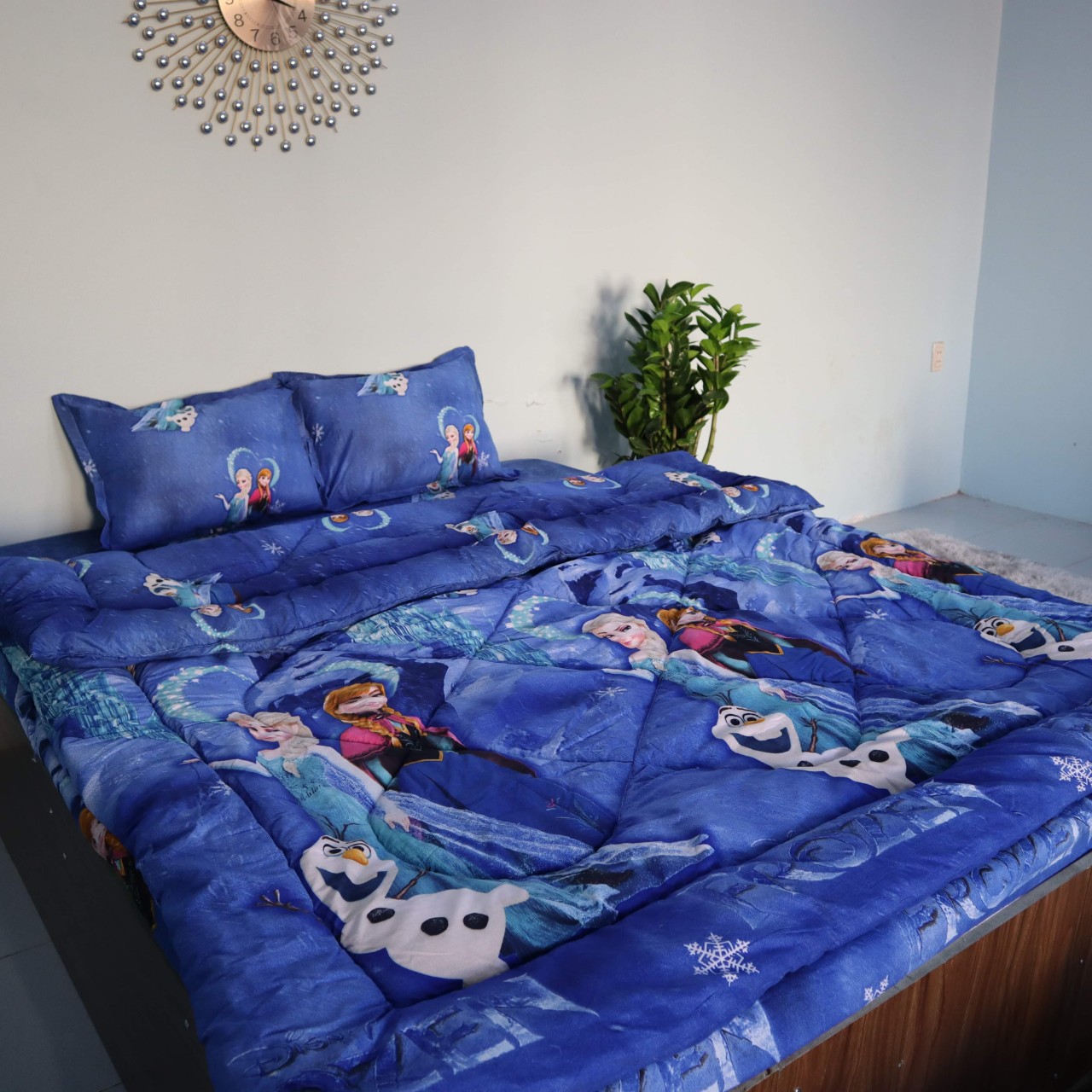 Bộ Ga Gối, Drap Gối Hoạt Hình Mẫu Mới 2020 - ga gối công chúa elsa, doremon,drap giường doremon nhiều mẫu khác dễ thương sẽ làm các bé mê mẩn