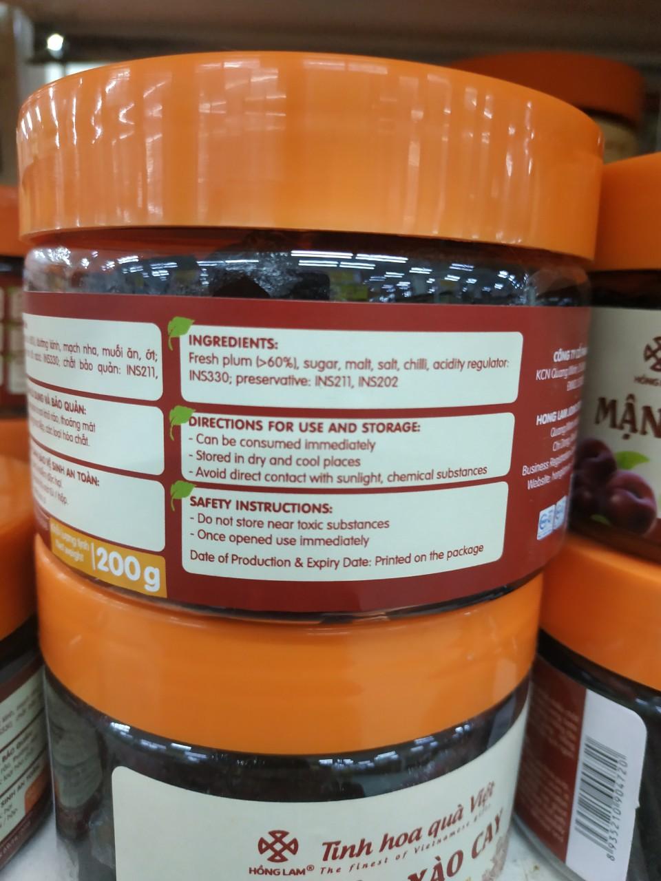 mận dẻo xào cay 200g