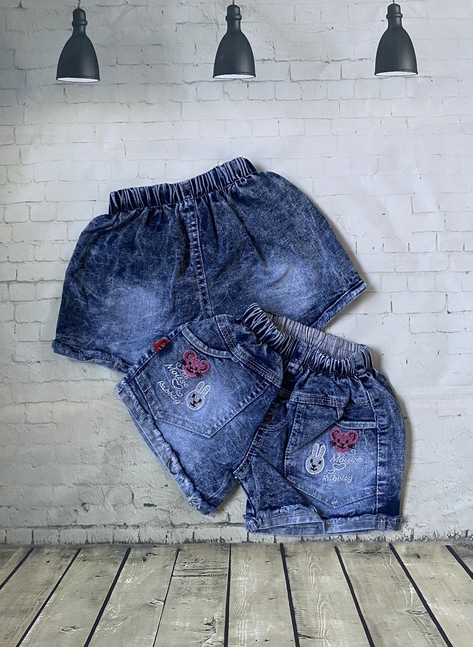 Quần short jean bé gái từ 10kg-18kg