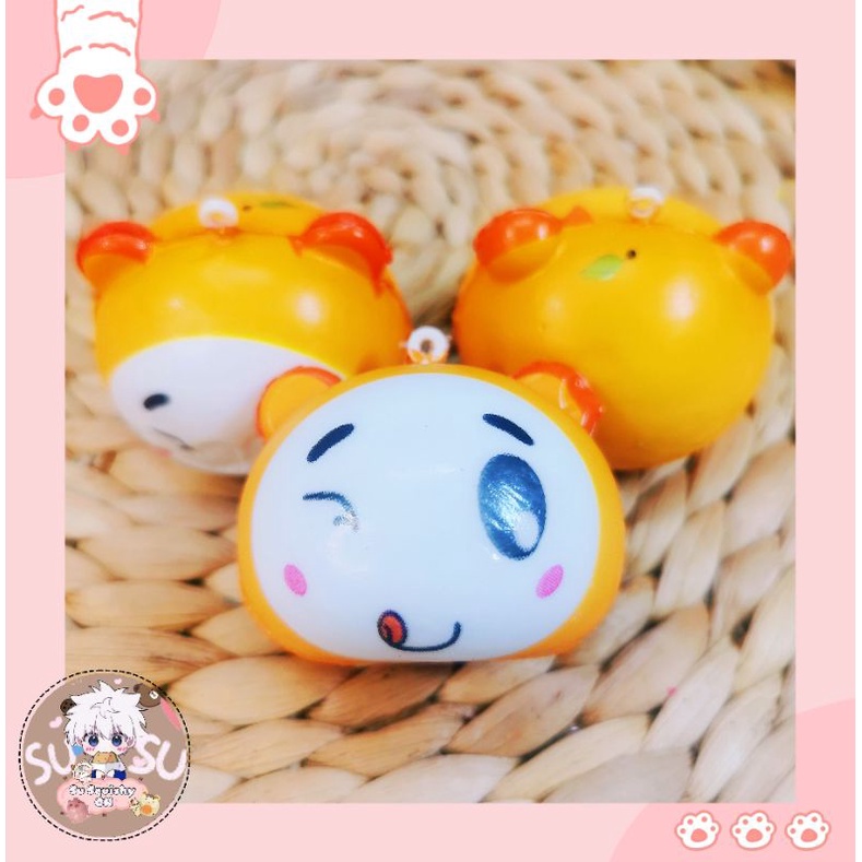 Squishy Cậu Bé Trái Cây Mini Móc Khóa