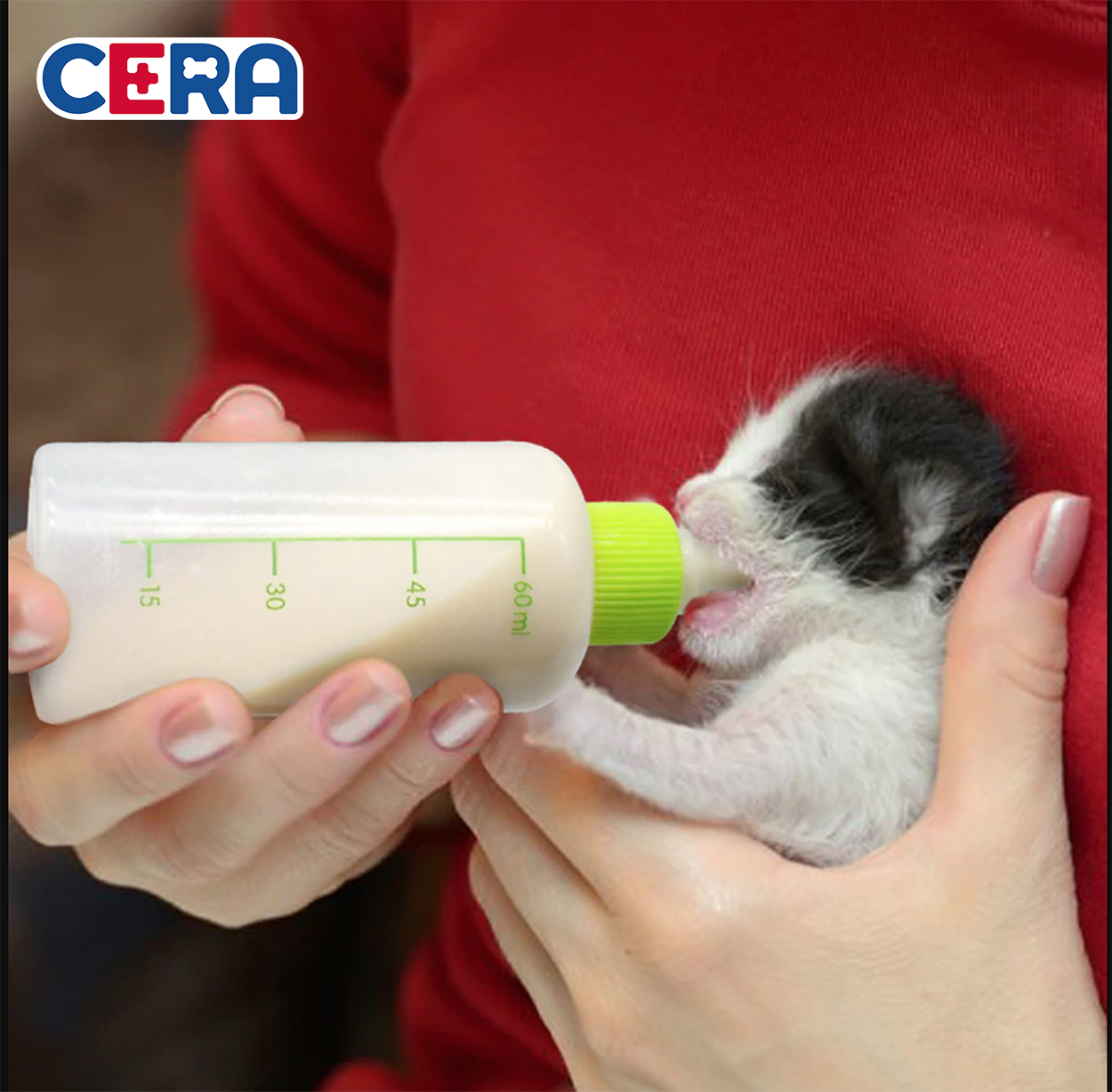 Bình Sữa Cho Chó Mèo Con - 60ml