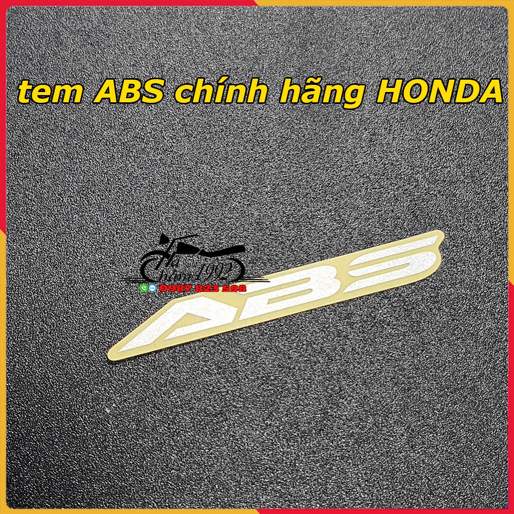 Tem ABS Honda Chính Hãng Dán Honda SH , AB