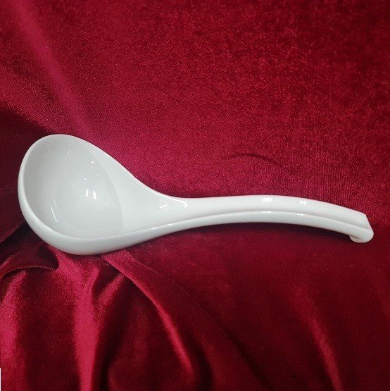Vá canh sứ Minh Long - muỗng múc canh sứ Minh Long