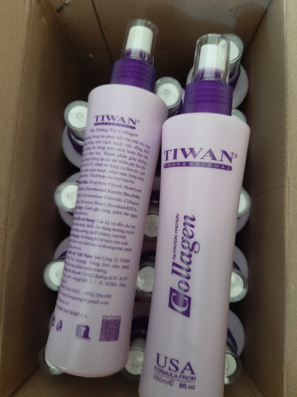 [HCM]xịt dưỡng tiwan collagen 250 ml
