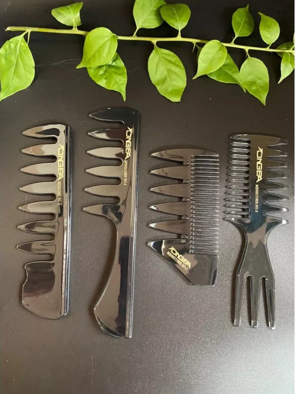 (Có 4 Mẫu) Lược Răng Thưa Chải Tạo Kiểu Tóc Nam Trifecta