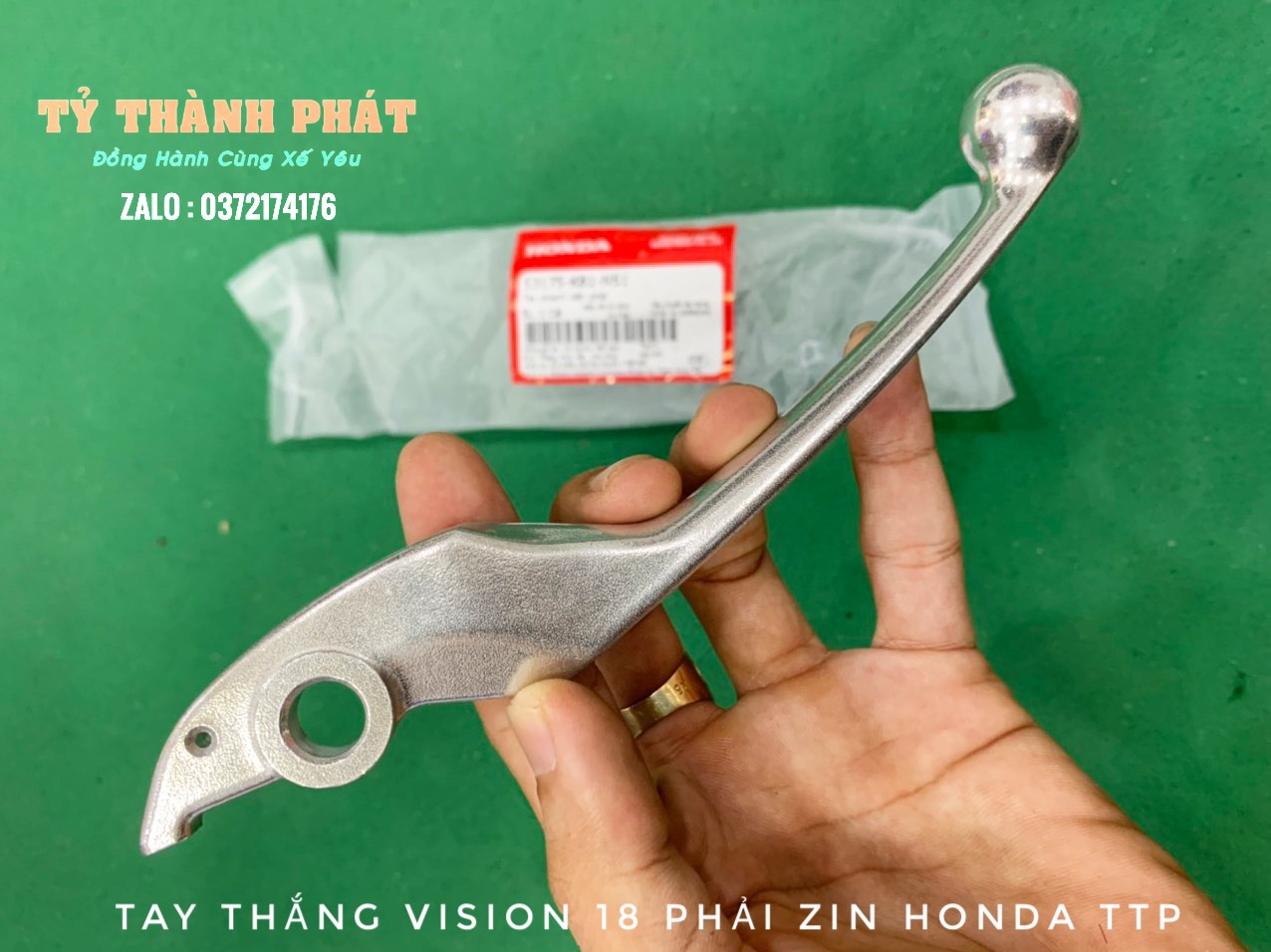 Tay thắng đĩa vision 18, 21, ab 2020 phải smartkey