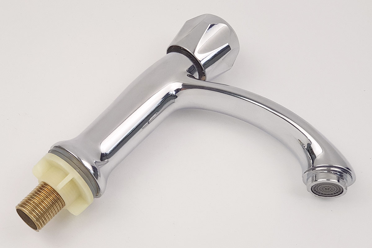 (Có video) Vòi lavabo lạnh Eurolife EL-LL100 (Trắng bạc)