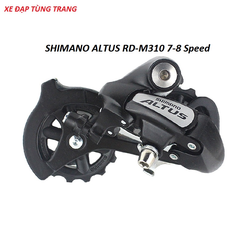 [FREESHIP MAX] Củ cùi đề sau xe đạp SHIMANO ALTUS RD-M310 7-8 Speed - [ Cam Kết Hàng chính Hãng ]