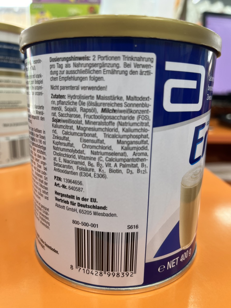 Ensure Đức 400g Vanille