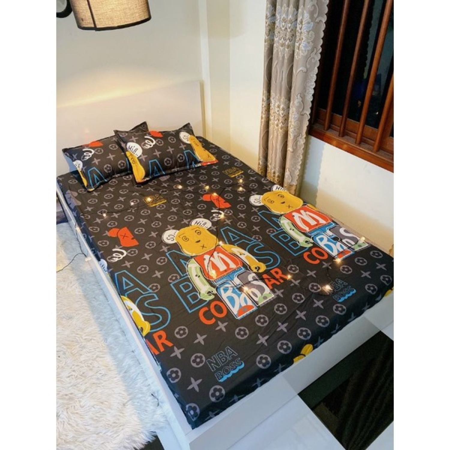 🎊Set 1 ga + 2 vỏ gối cotton poly🎊