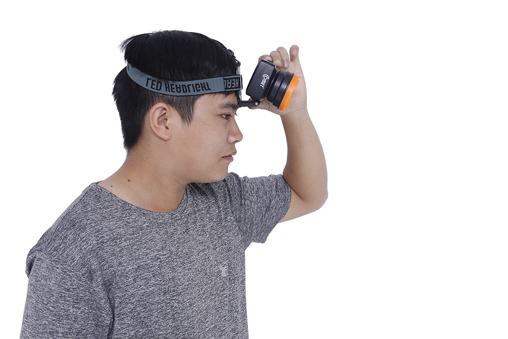 [HÀNG CHÍNH HÃNG] Đèn pin sạc đội đầu Comet CRT1612