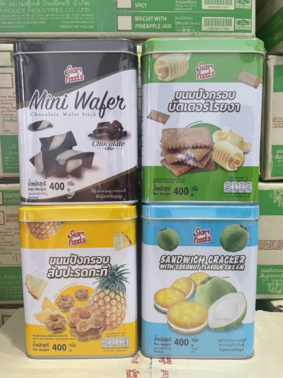 Bánh thiếc thái lan thơm ngon đủ vị