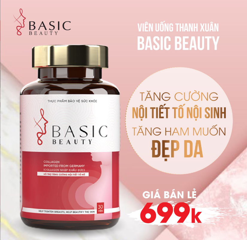 Viên uống tăng cường nội tiết Basic Beauty