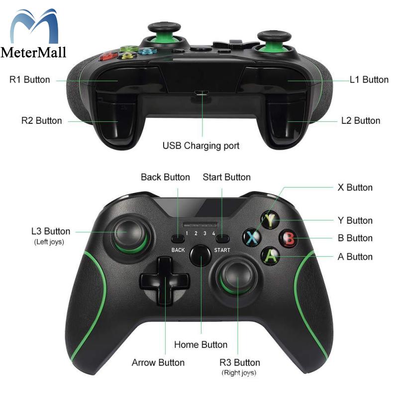 Game Handle Controller Wireless Bluetooth Gamepad Joypad Gaming Joystick for Xbox 360 for Computer PC Gamer