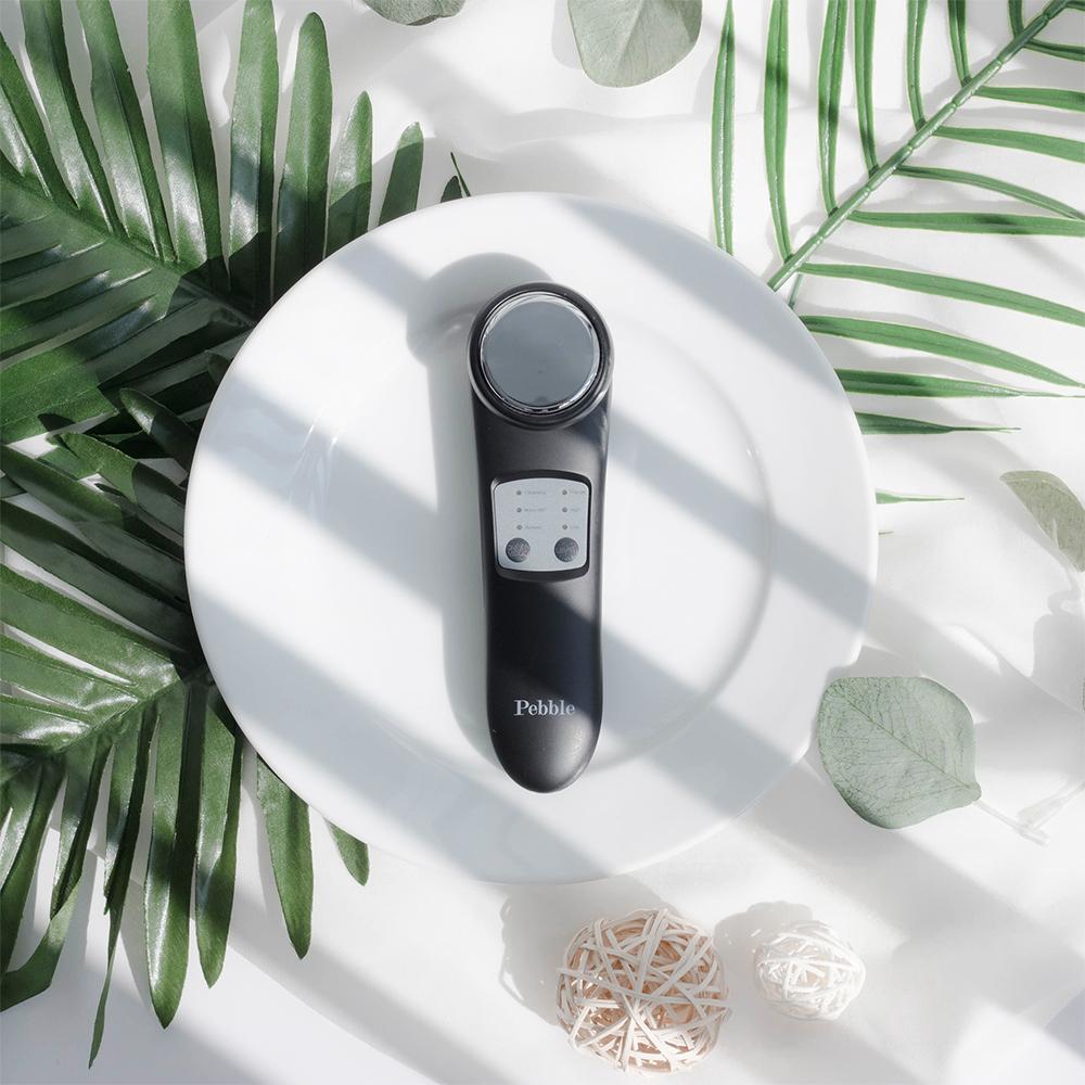 [HCM]Combo máy rửa mặt Pebble Lite (phiên bản mới) + máy Massage Chăm Sóc Da Mặt Pebble Fluer