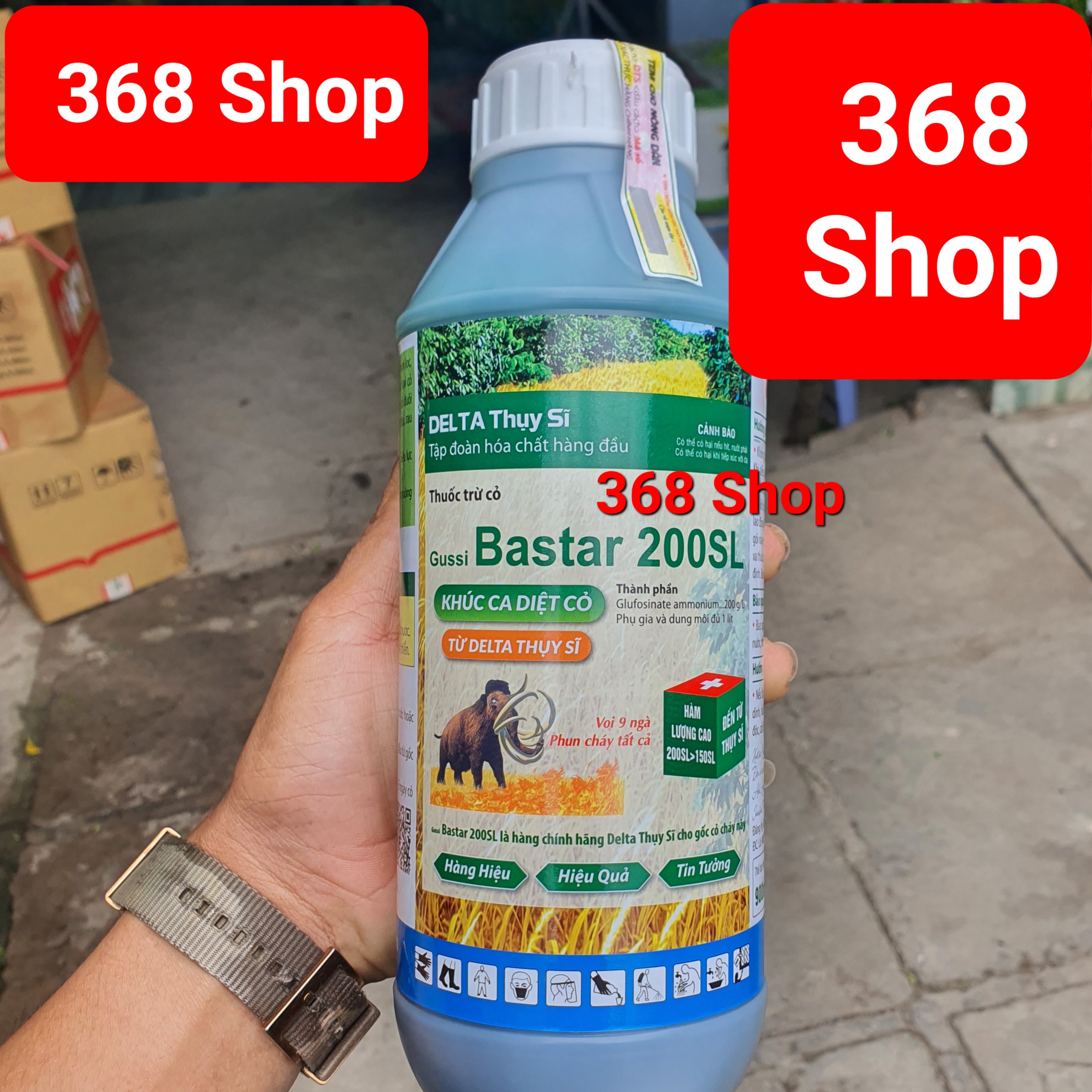Thuốc trừ cỏ Gussi Bastar 200SL 900ml
