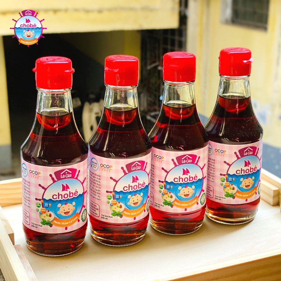 Nước mắm Lê Gia cho bé ăn dặm 200ml