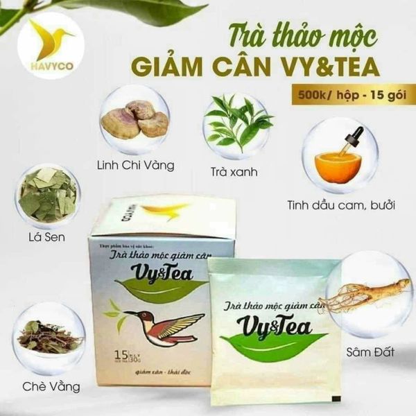Trà thảo mộc giảm cân Vy & Tea