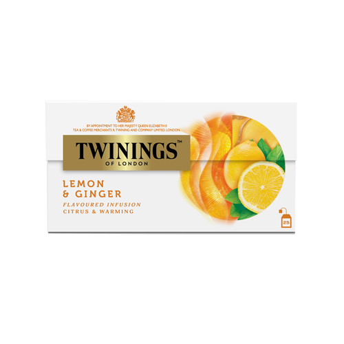 TRÀ CHANH VÀ GỪNG TWININGS 25 GÓI/HỘP