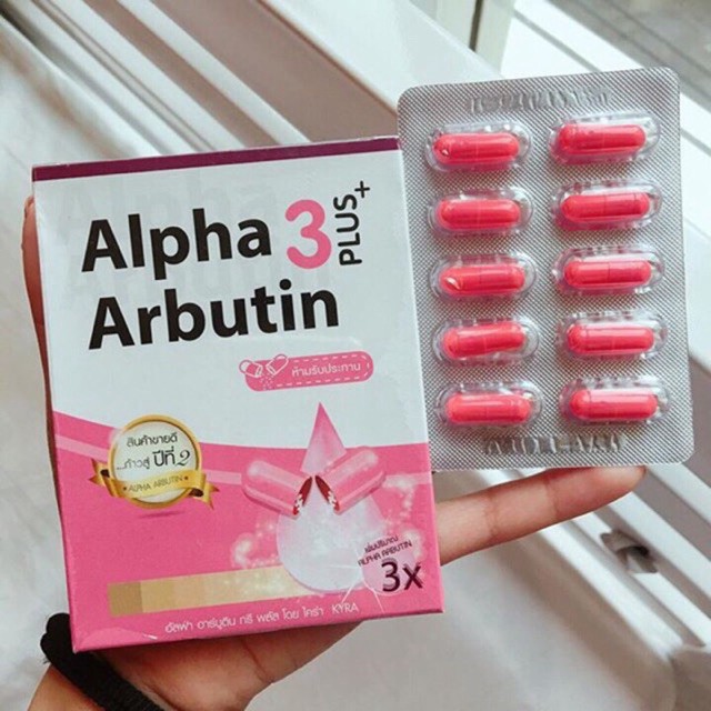 10 Viên kích trắng Alpha Abutin